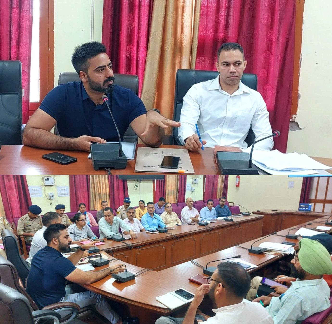 Deputy Commissioner said in the meeting of Road Safety Committee.. Road accidents can be controlled only through collective efforts.